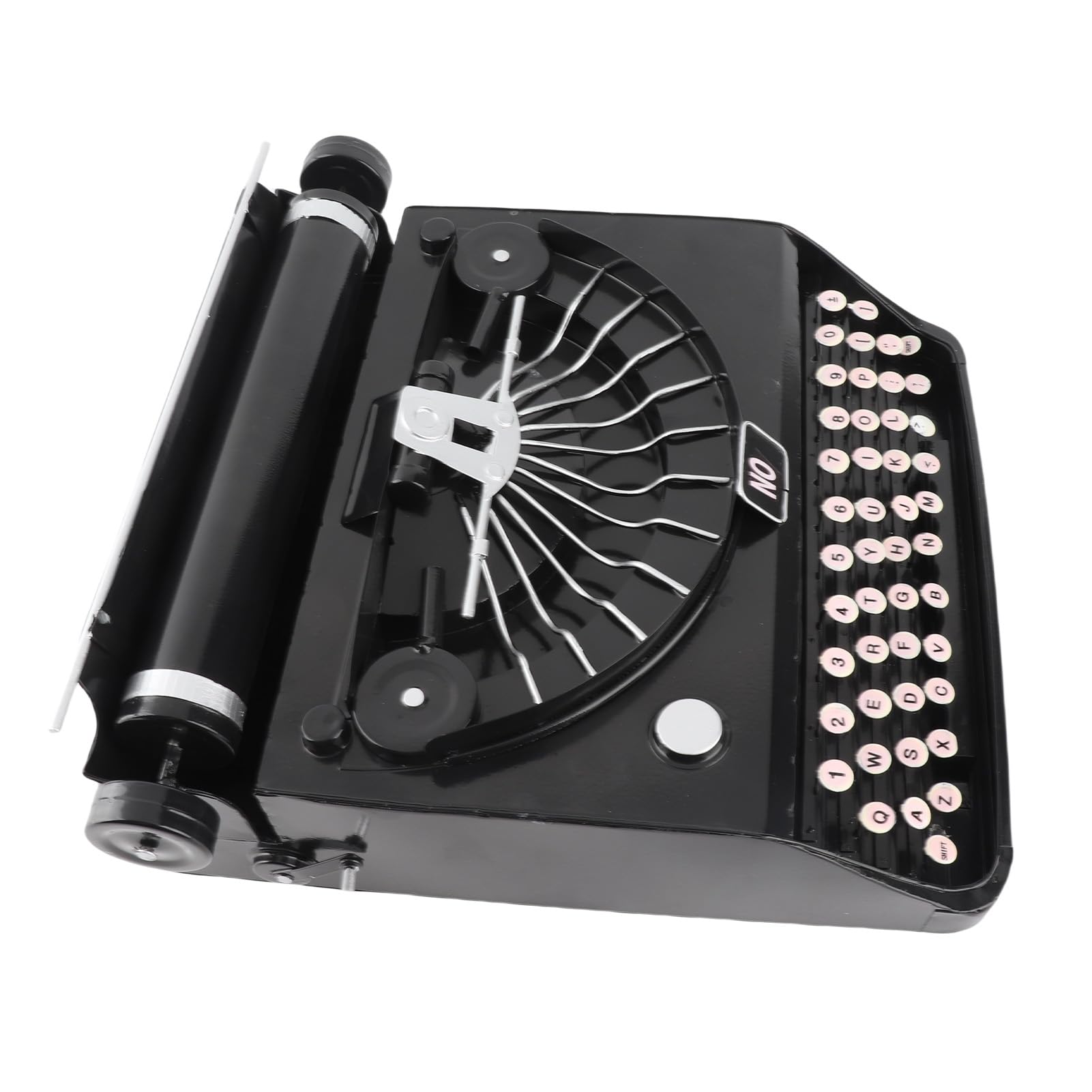 Vintage Portable Schwarz Antike Schreibmaschine Modell Praktische Stressabbau für Heimtextilien