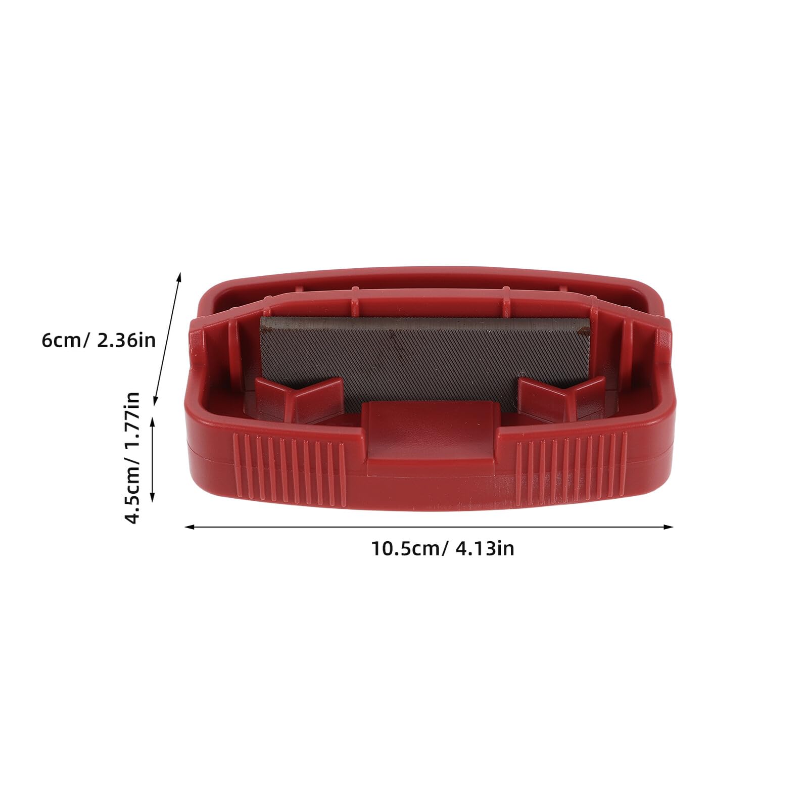 BESTonZON Outil D'Inclinaison pour Skis Et Snowboards Biseau Latéral Guide De Affûteur De Règle De Positionnement Affûteur De Rouge
