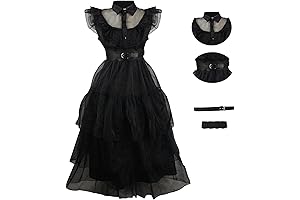 Wednesday Outfits for Women Cosplay Costume Dress