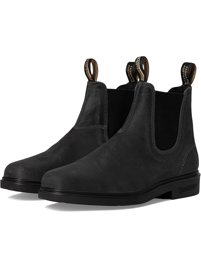 Gray Blundstone Dress Chelsea Boots