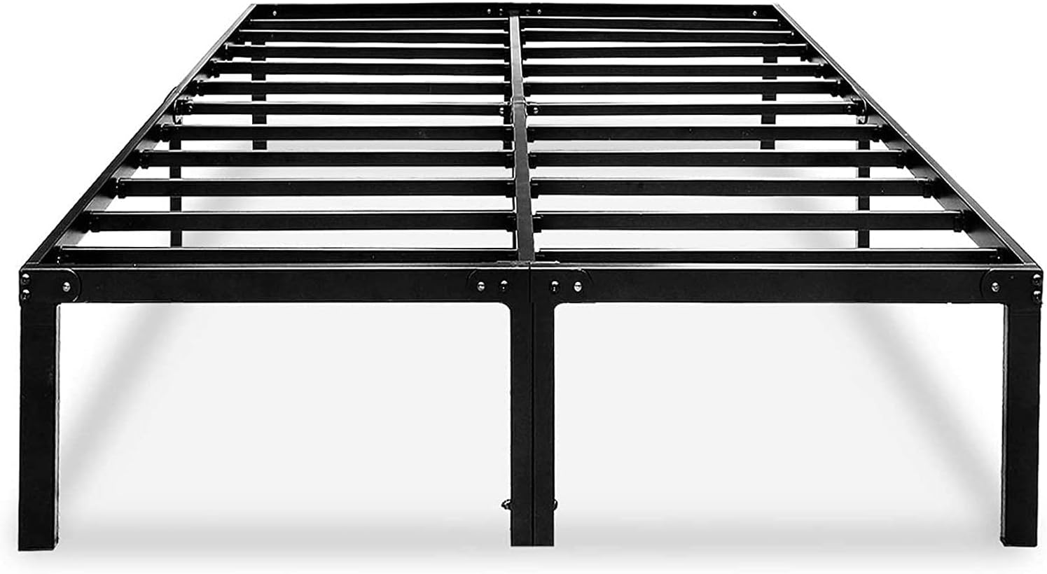 Metal Platform Bed Frame Queen Size Heavy Duty 14 Inch Beds