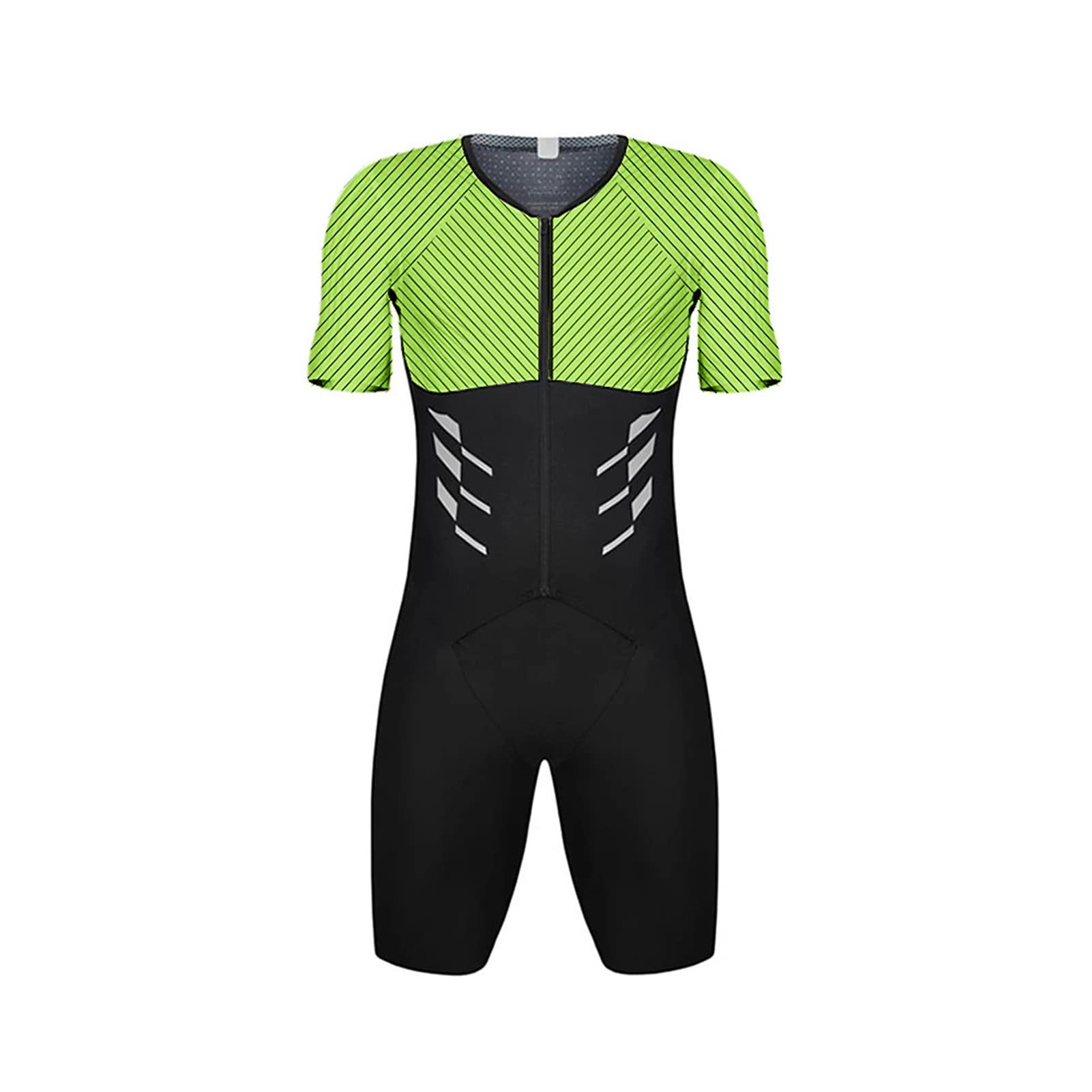 Tuta da triathlon da uomo manica corta da ciclismo tuta da corsa per bicicletta Pro Team tuta da corsa nuoto in bicicletta tuta da ciclismo