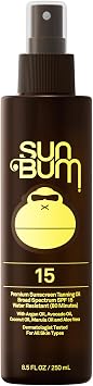Sun Bum Moisturizing Tanning Oil, SPF 15, 9oz Bottle, Protecting Dark Tanning Oil, Organic Coconut Oil, Aloe Vera