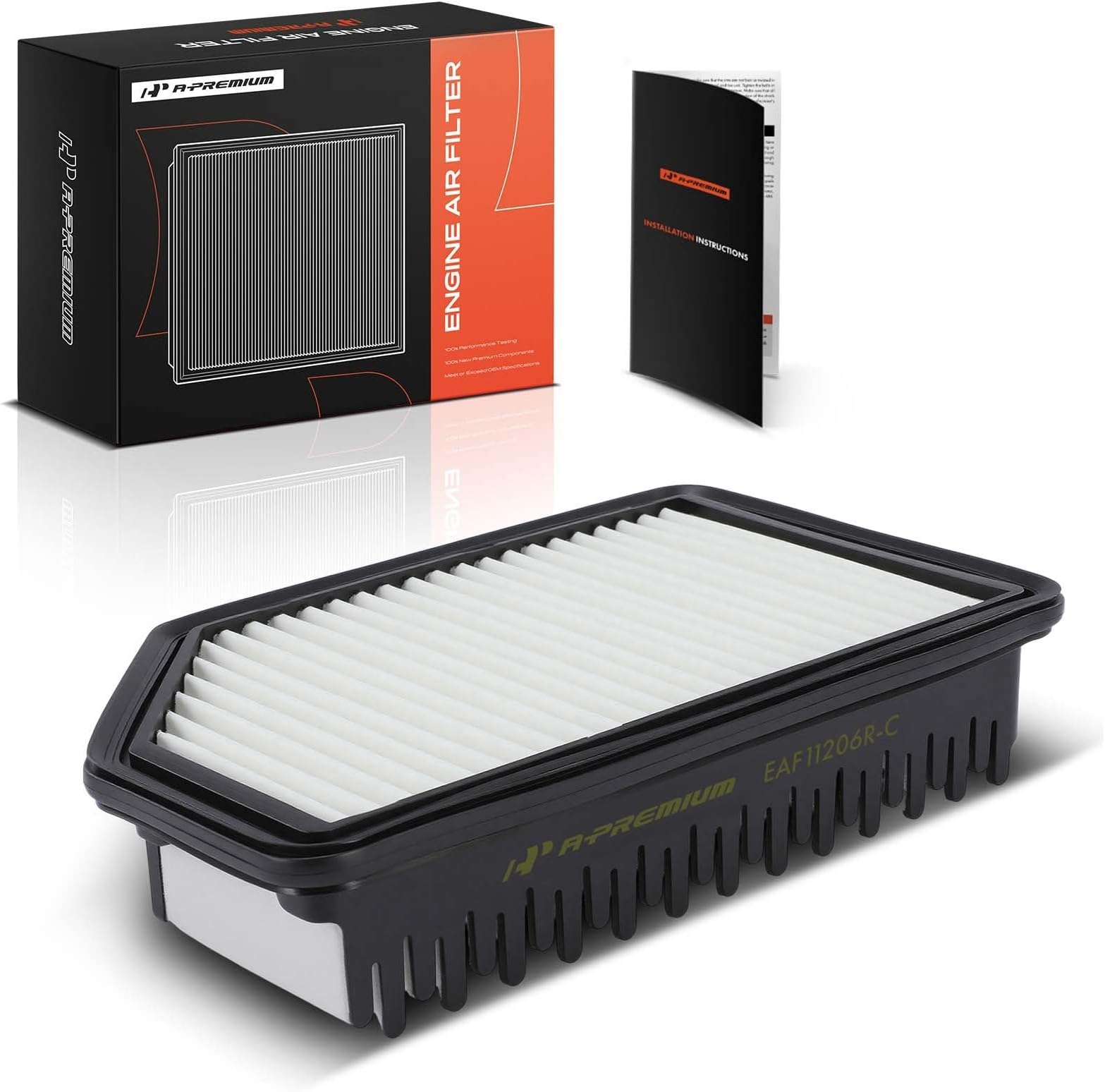 A-Premium Engine Air Filter Compatible with Hyundai & Kia Models