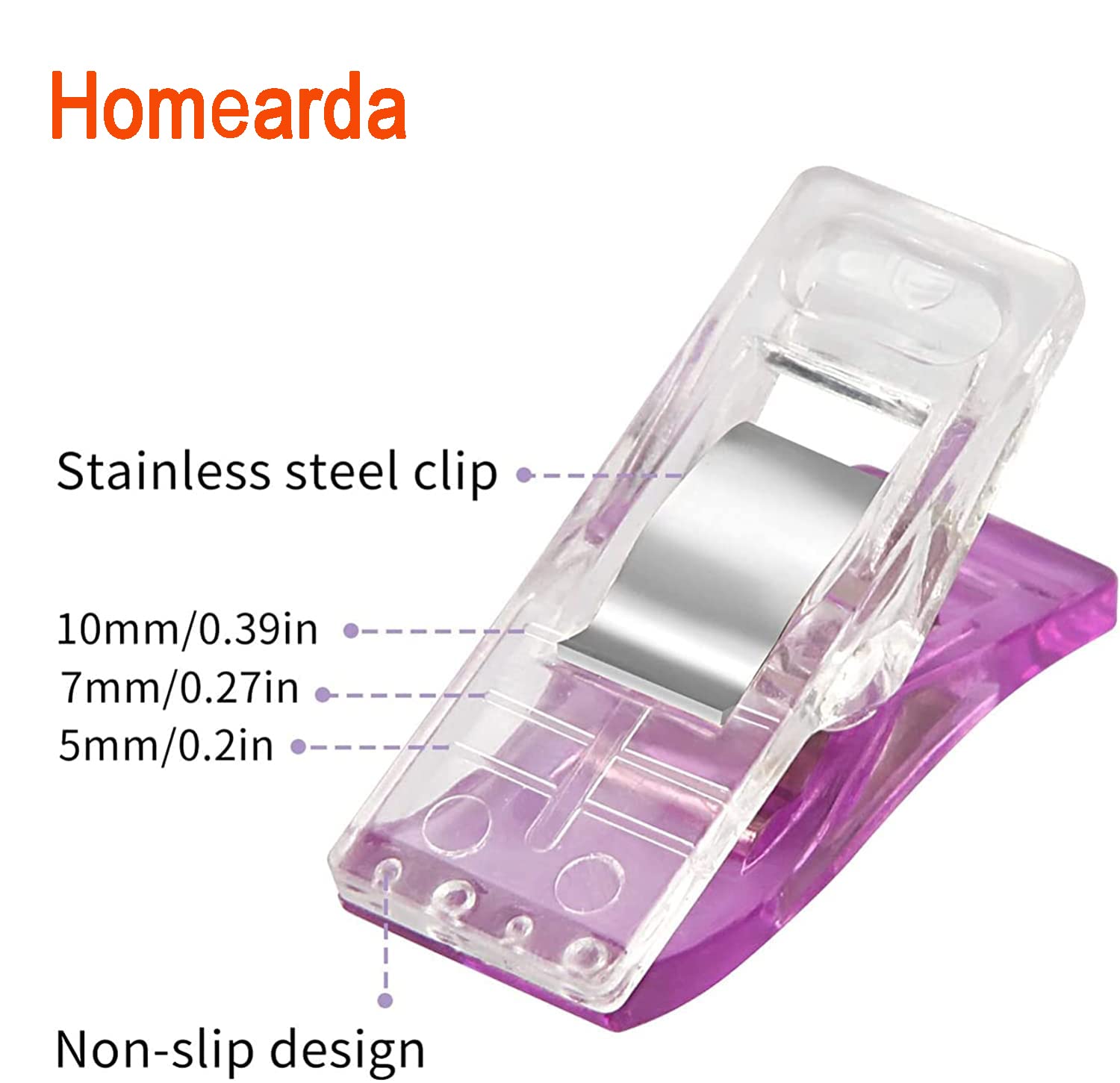 150 Clips De Costura Multiusos, Clips Para Coser, Clips De Acolchado Para Costura De Tela, Encuadernación Y Manualidades, Varios Colores Brillantes