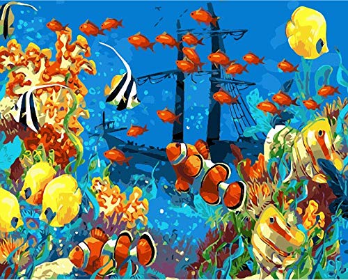 Preisvergleich Produktbild CYSGJ 1000-Teiliges Puzzle Für Erwachsene, Holzpuzzle, Lernspiel,Unterwasserwelt Goldfisch, Großes Puzzle-Spaß-Spielzeug-Geschenk
