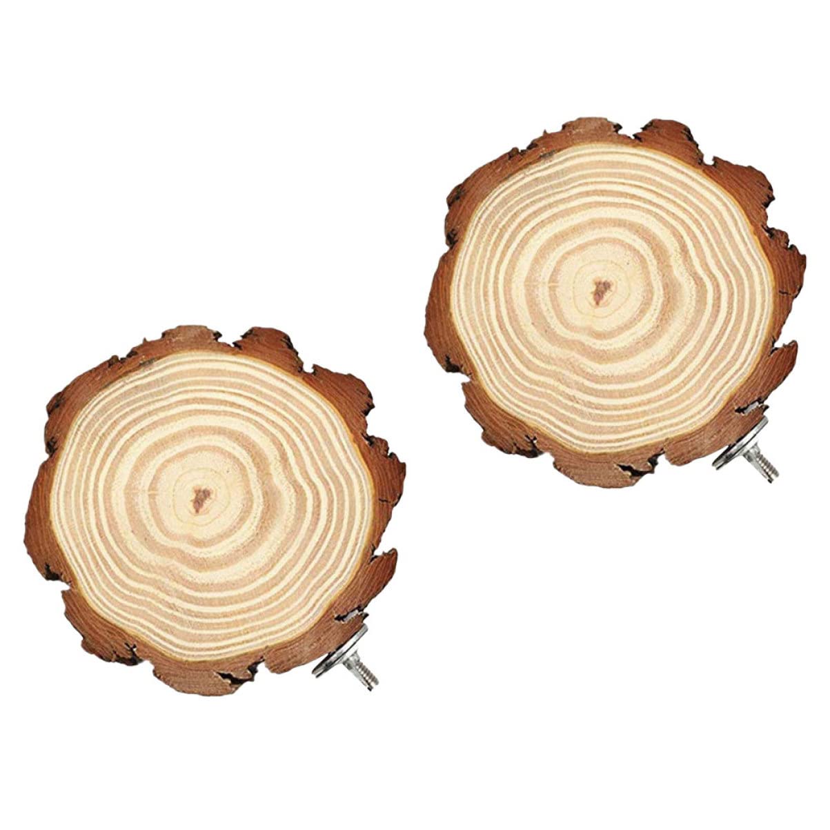 Totority Birds Stand Board Set Parrot Stand Rod Wooden Birds Springboard Accessory