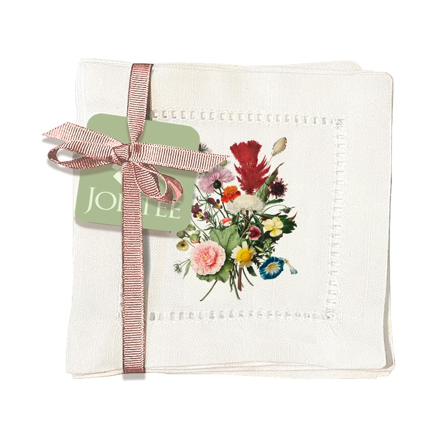 Servilletas de Tela Jolitee Bouquet 6 Pzas 6x6 Pulg miniatura 1