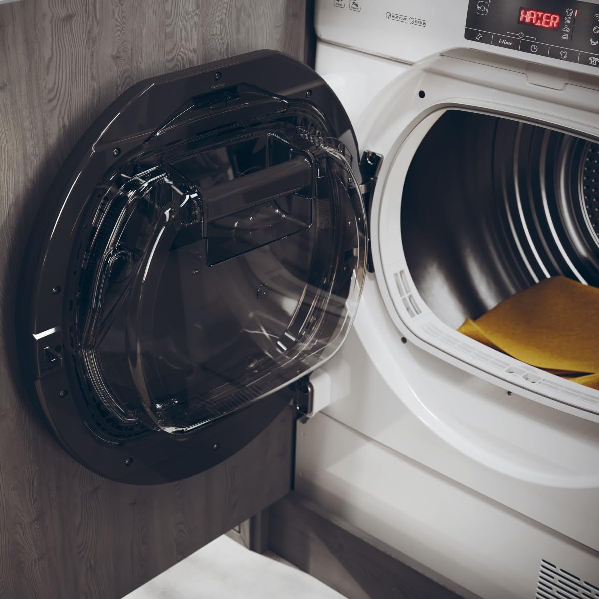 HAIER Secadora HDBIH7A2TBEXS 7KG Integral COND.