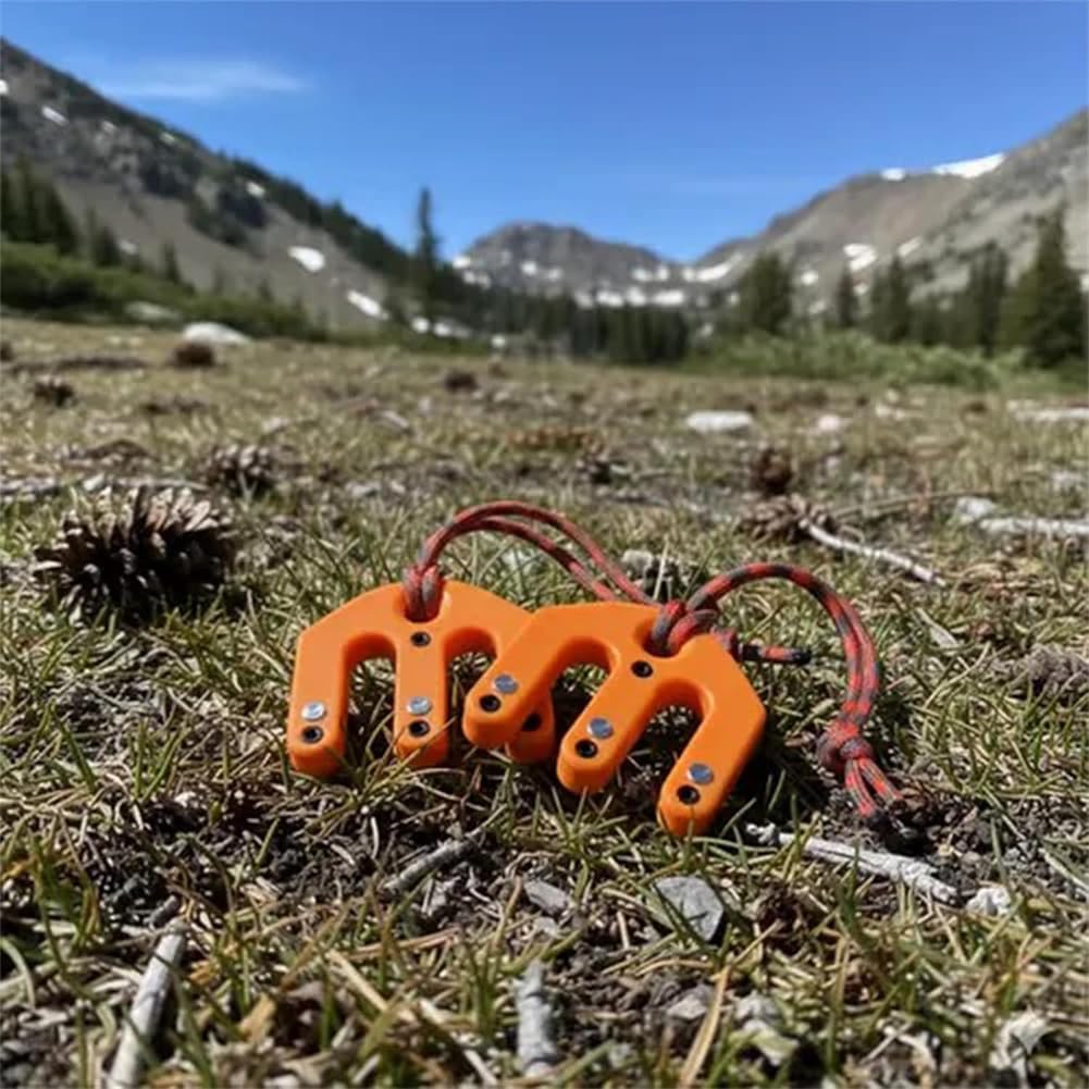 Game & Gear, sistema di sollevamento e attrezzatura, paranco ultraleggero per caccia, blocco in nylon portatile e sistema di puleggia, strumento compatto per sollevamento giochi per caccia in
