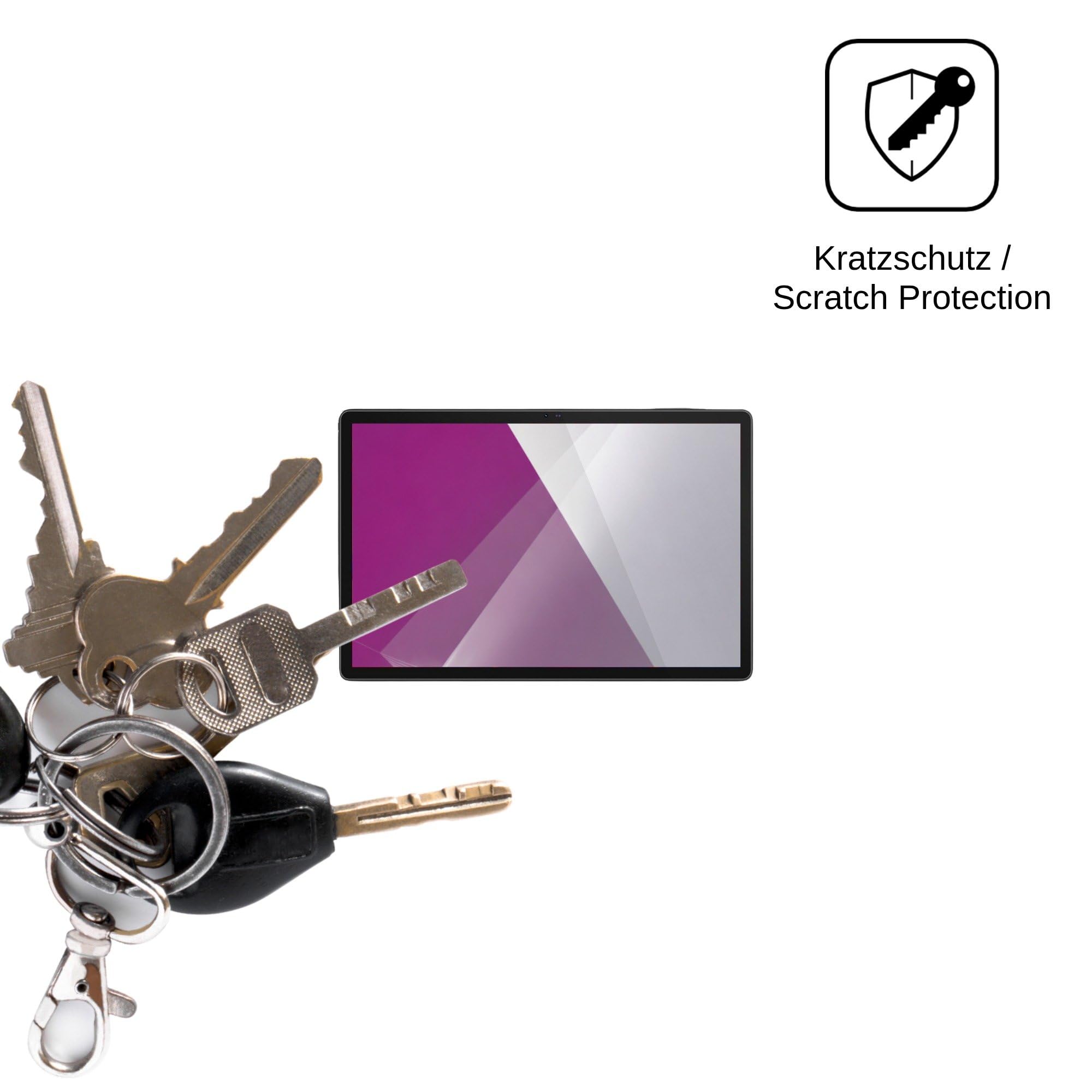 dipos 2x Pellicola Protettiva trasparente per Yicty 14-Zoll Android 15 Tablet