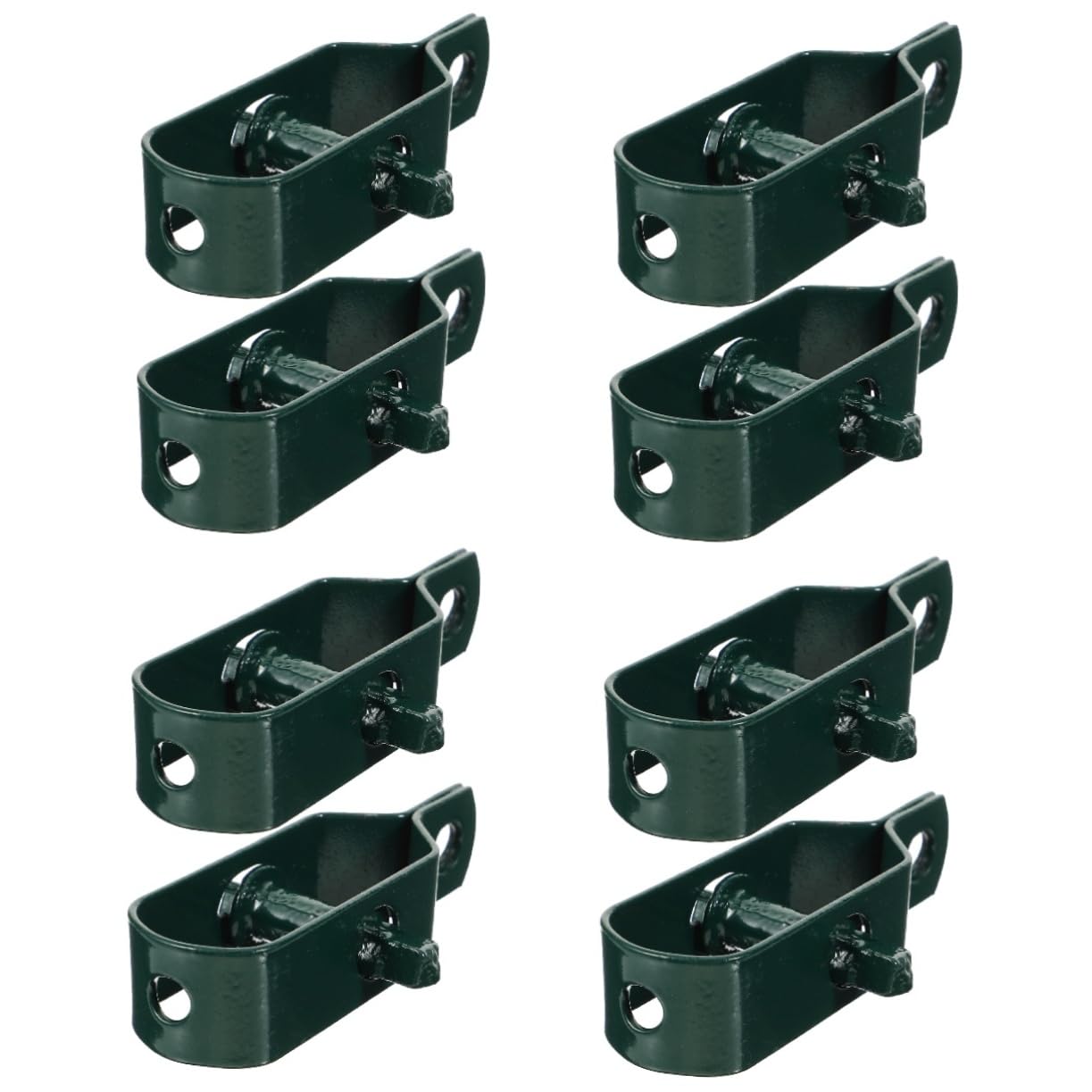 Toddmomy 4 Set Tendifilo Pianta Recinzione A Filo Chiave Tendicavi in ​​Acciaio Scherma Asta Tenditori di Filo Stringer della di Recinzione in Metallo Acciaio A3 Verde 2 Pezzi * 4