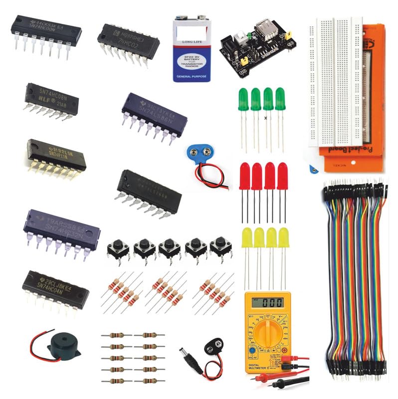 generic 8in1 Beginners Digital Logic Gates DIY Kit - Image 1