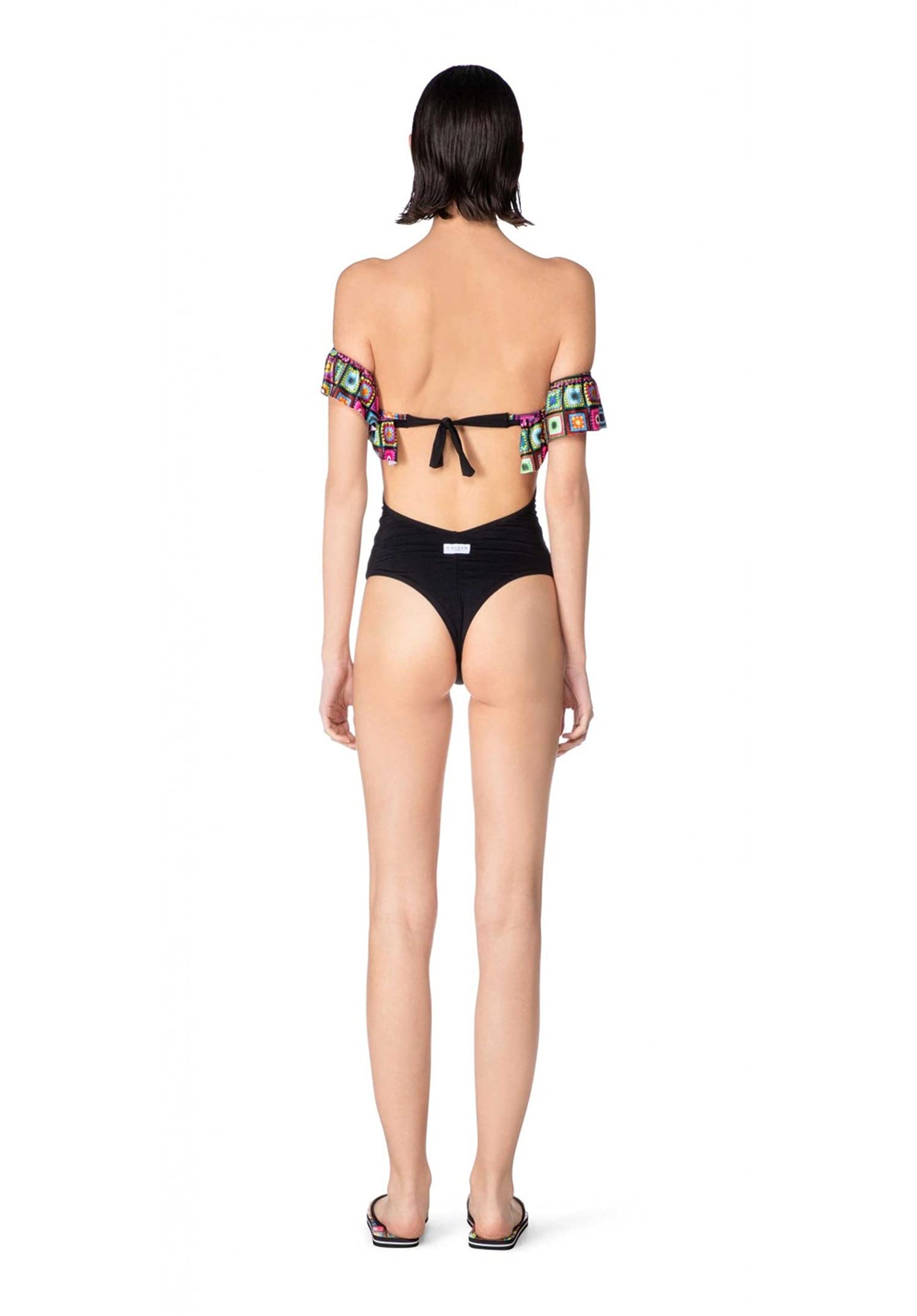 GAELLE PARIS GBDB312 Costumi da Bagno Interi Donna Nero S
