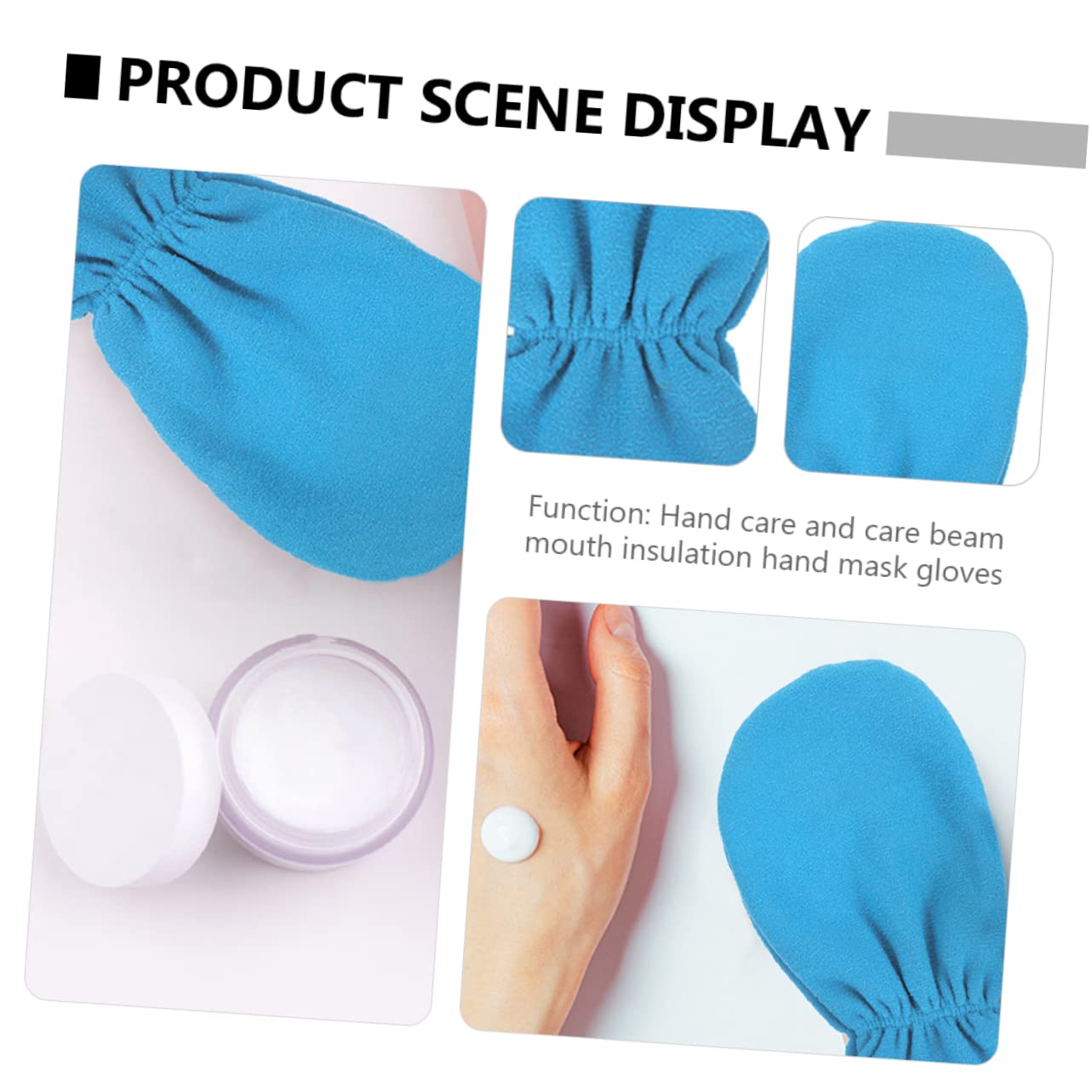 FRCOLOR 5paare Exfolierende Handpflege-handschuhe Für Spa-anwendungen Wärmeisolierende Und Pflegende Handschuhe Für Geschmeidige Hände Für Frauen Und Besondere Anlässe