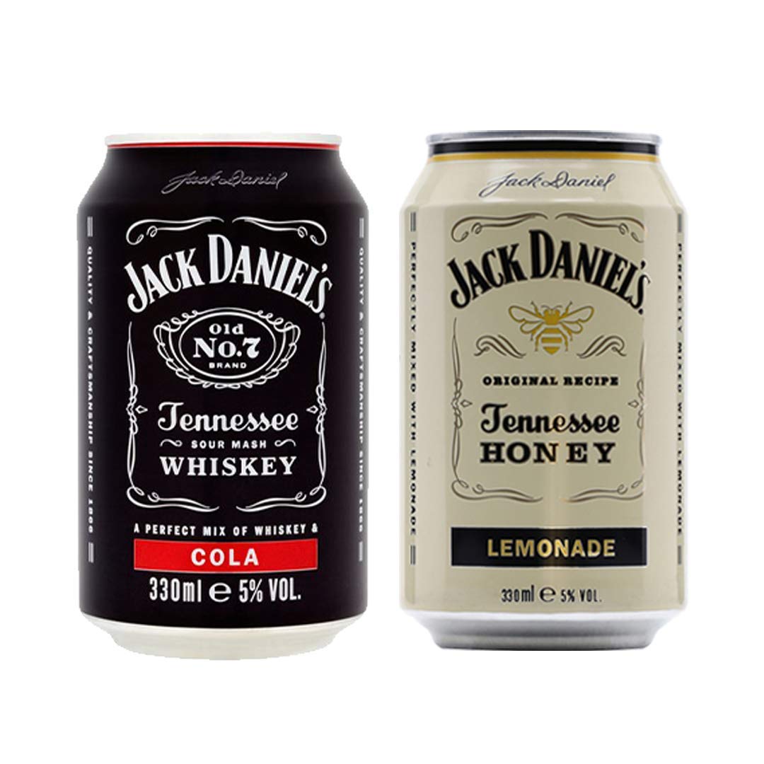 Buy Jack Daniels Tennessee Whiskey PreMix Canned Drinks (12 x 330ml