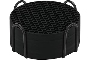 Premium Silicone Coasters Set: The Ultimate Drink Protectors