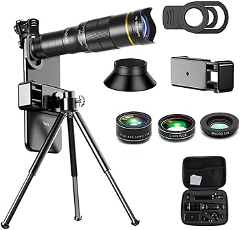 大判カメラ　レンズ　3本セット Amazon.co.jp: スマホ用カメラレンズ 22倍 スマホ 望遠レンズ 7in1