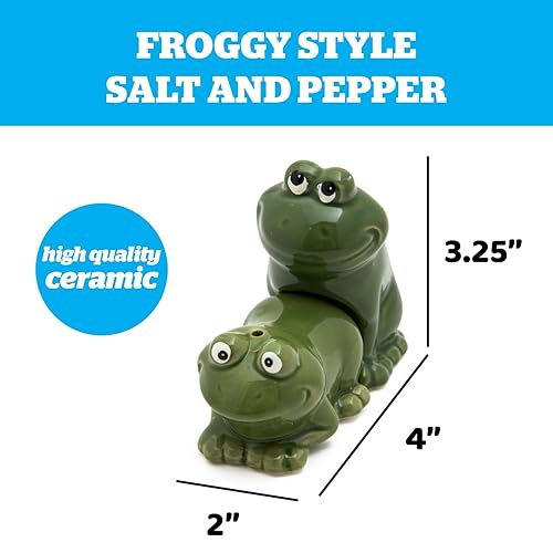 Miniatura 4 de BigMouth Inc Froggy Style - Salero y pimentero