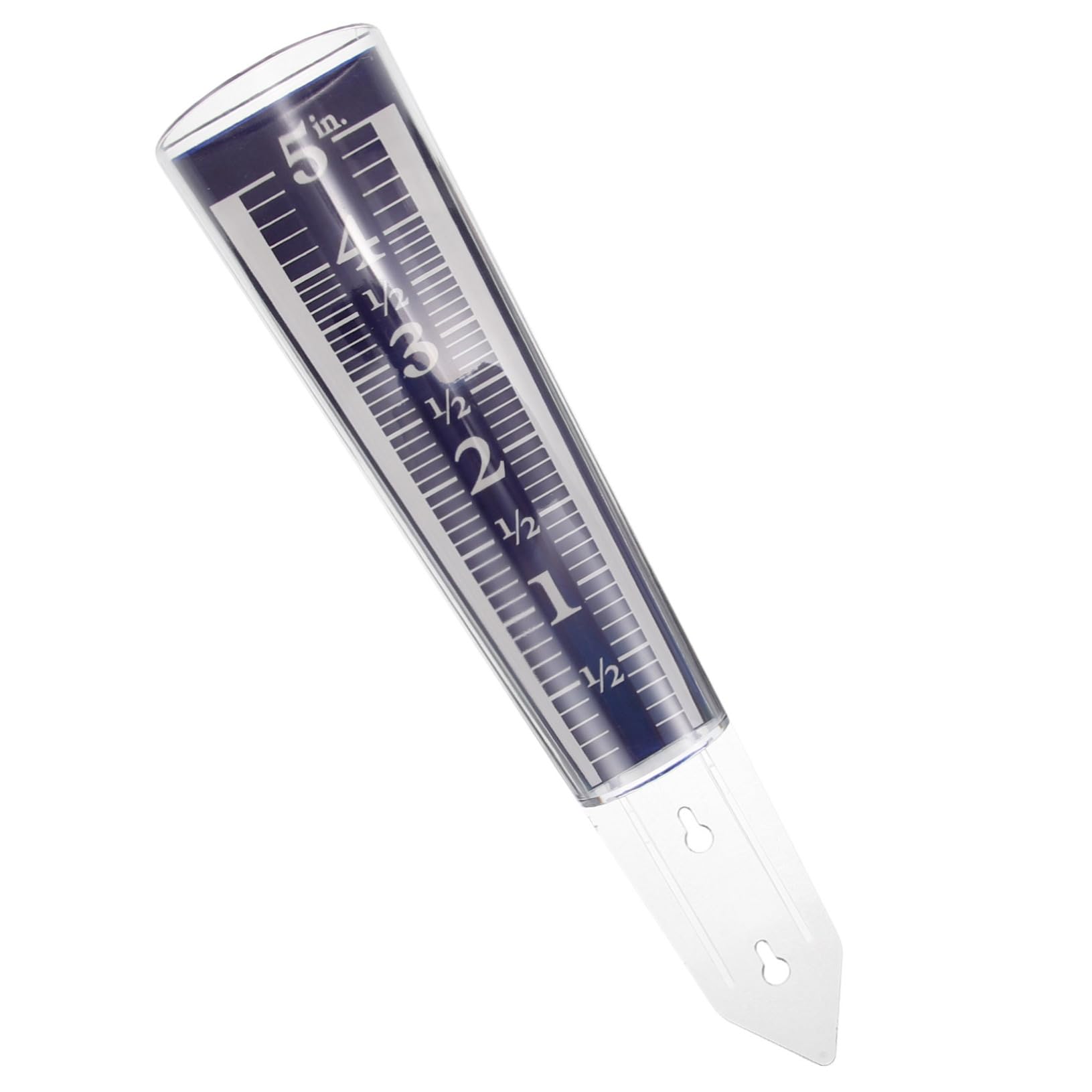 5stücke Rain Gauge Transparent Mit Präziser Regenmesszylinder Für Außenbereich Garten Regenmesser Langlebig Und Einfach Abzulesen Für Gartenbewässerung