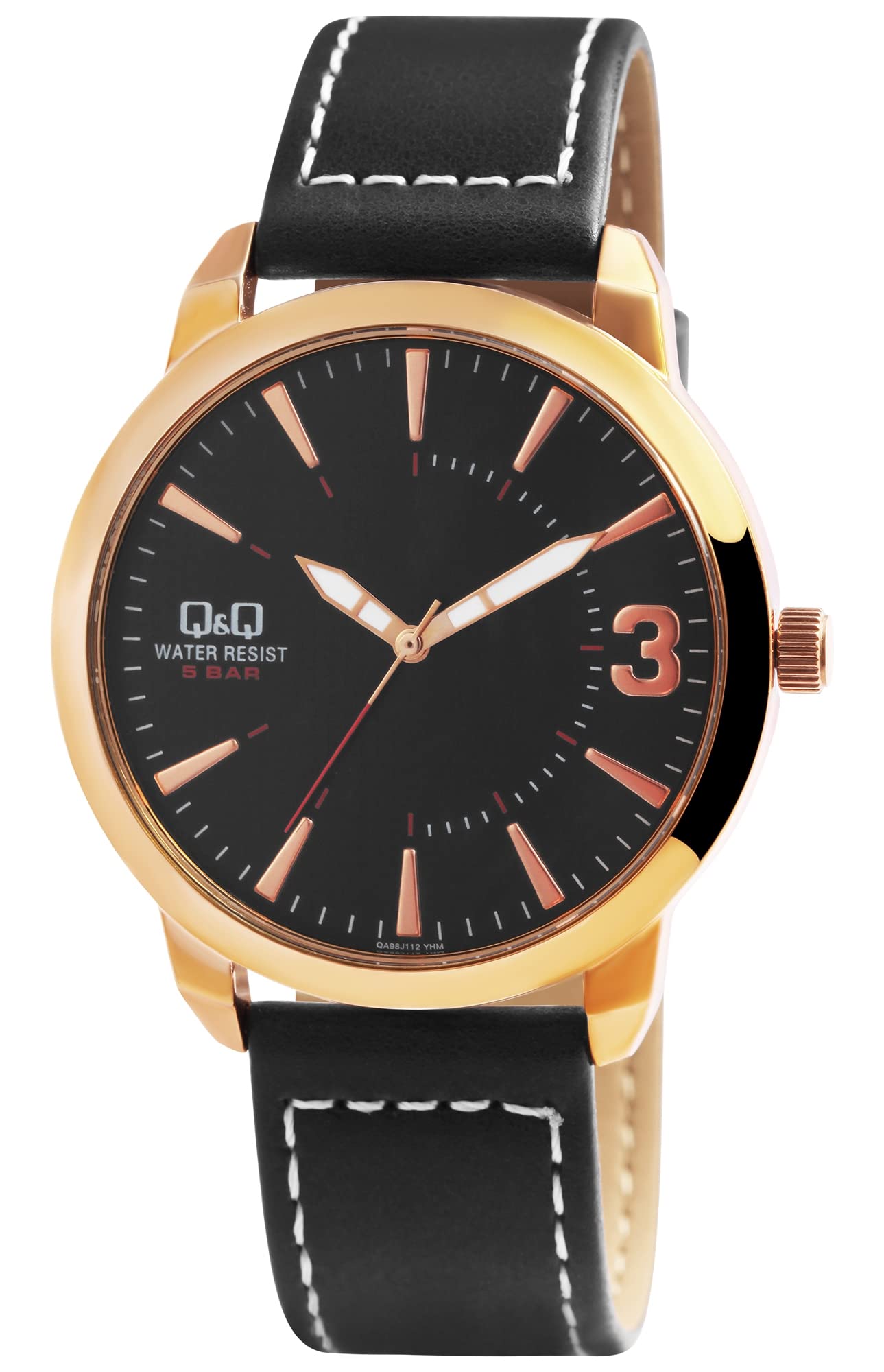Q&Q Analog Black Dial Mens Watch-QA98J102Y (B07N8VGF9L) Amazon Price History, Amazon Price Tracker