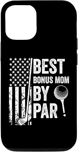 Miniatura 4 de iPhone XXS Best Bonus Mom By Par USA Flag Golf Mother's Day Golfing Mom Case