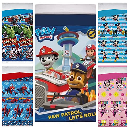 Colcha BOUTI LICENCIAS. con Alta definición de los Colores, y de Tacto Suave y Agradable. Producto con Licencia Oficial - Cama 90 cm (Medida 170x260 cm). Patrulla Canina