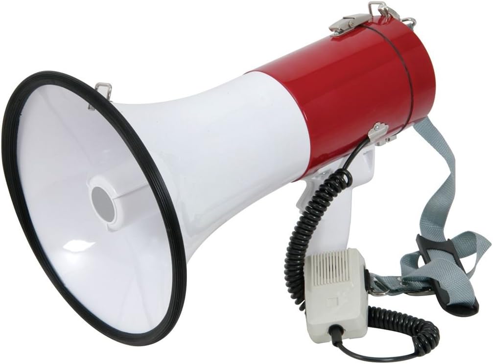 25W Megaphone with Siren.