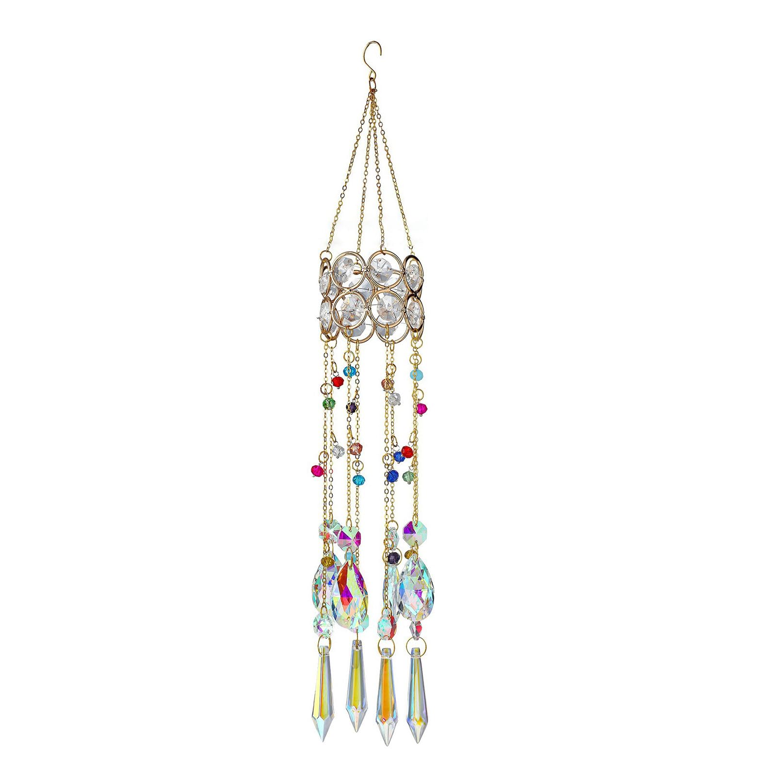 Garden Decorative Ornaments for Window Yard Hanging Decoration Balcony Display Sun Crystal Pendant Sun Catcher