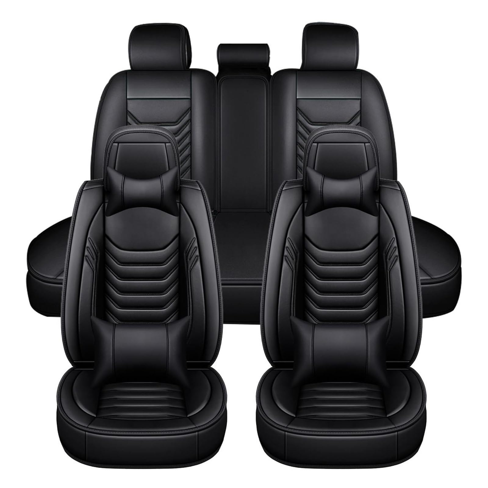 Housse siège voiture universelle cuir PU pour housse protection SUV