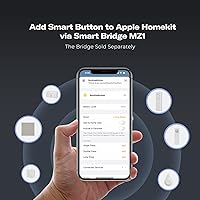 Vista 6 de THIRDREALITY Botón inteligente ZigBee, control remoto de 3 vías, requiere concentrador Zigbee, funciona con SmartThings, Aeotec, Hubitat, Home