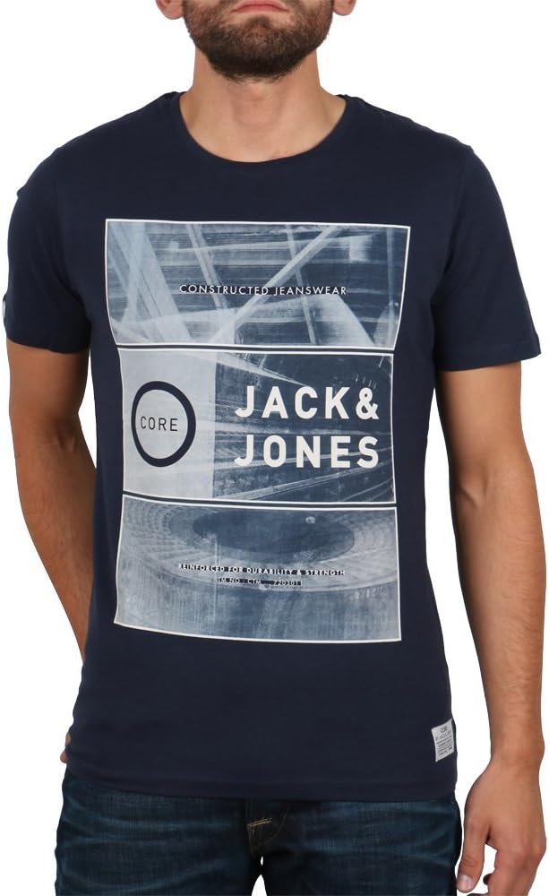 T-shirts à Manches Courtes Homme JACK & JONES Jorboston T-Shirt à