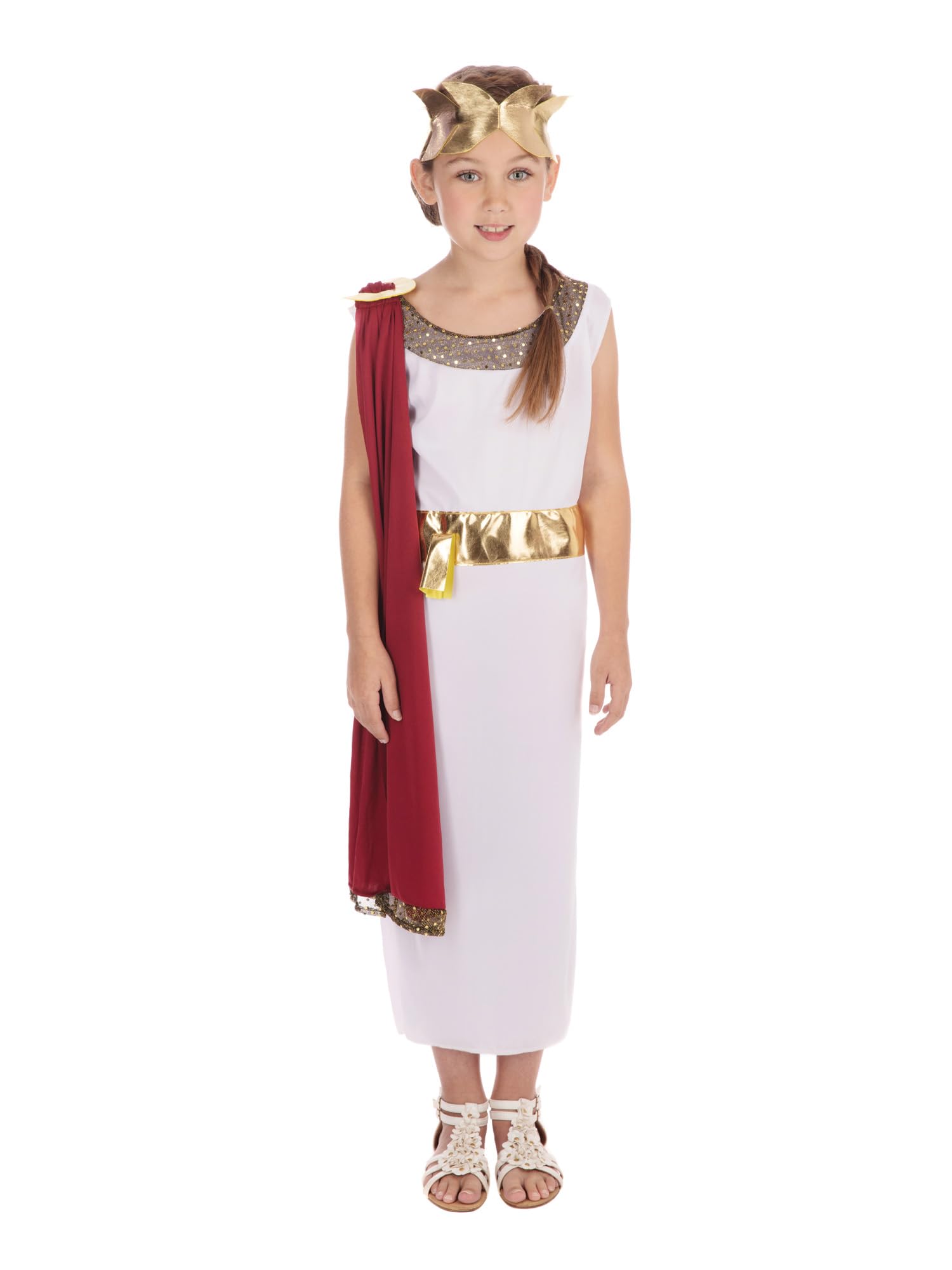 Bristol Novelty Goddess Child's Costume, Kids Fancy Dress, Age 10-12 Halloween
