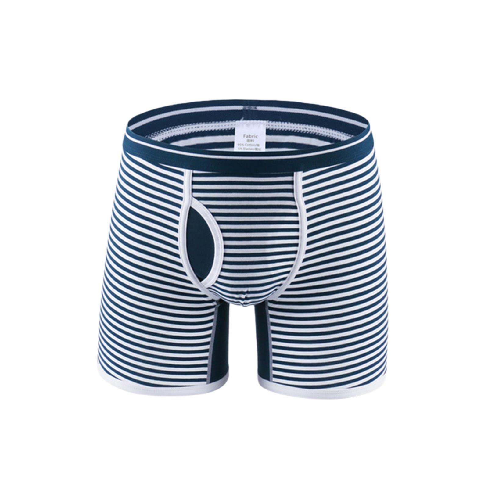 Boxer para hombres de pernera alargada URYYRIT calzoncillos talle grande XL para 60-70 kg 8