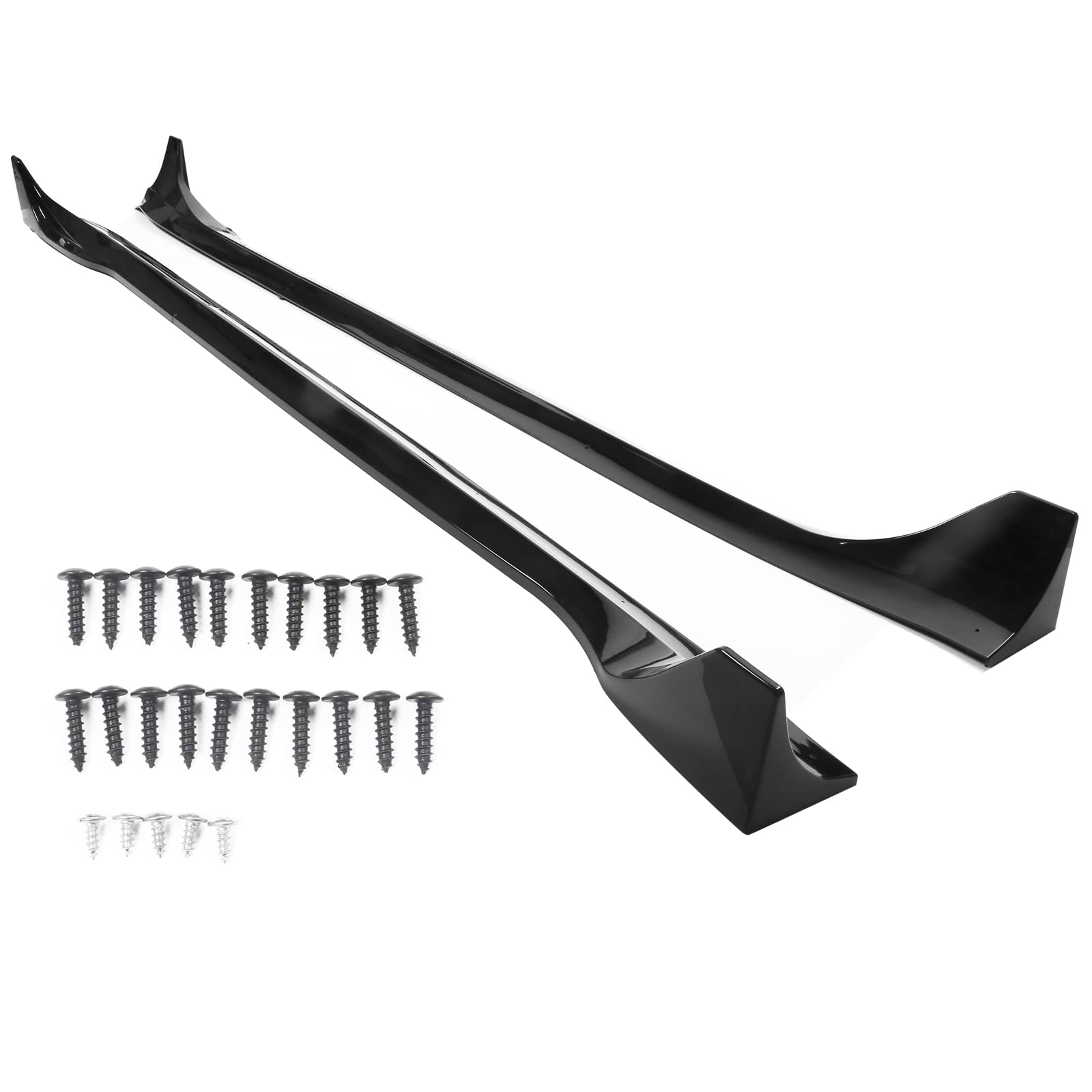 Amazon.com: IKON MOTORSPORTS, Side Skirts Extention