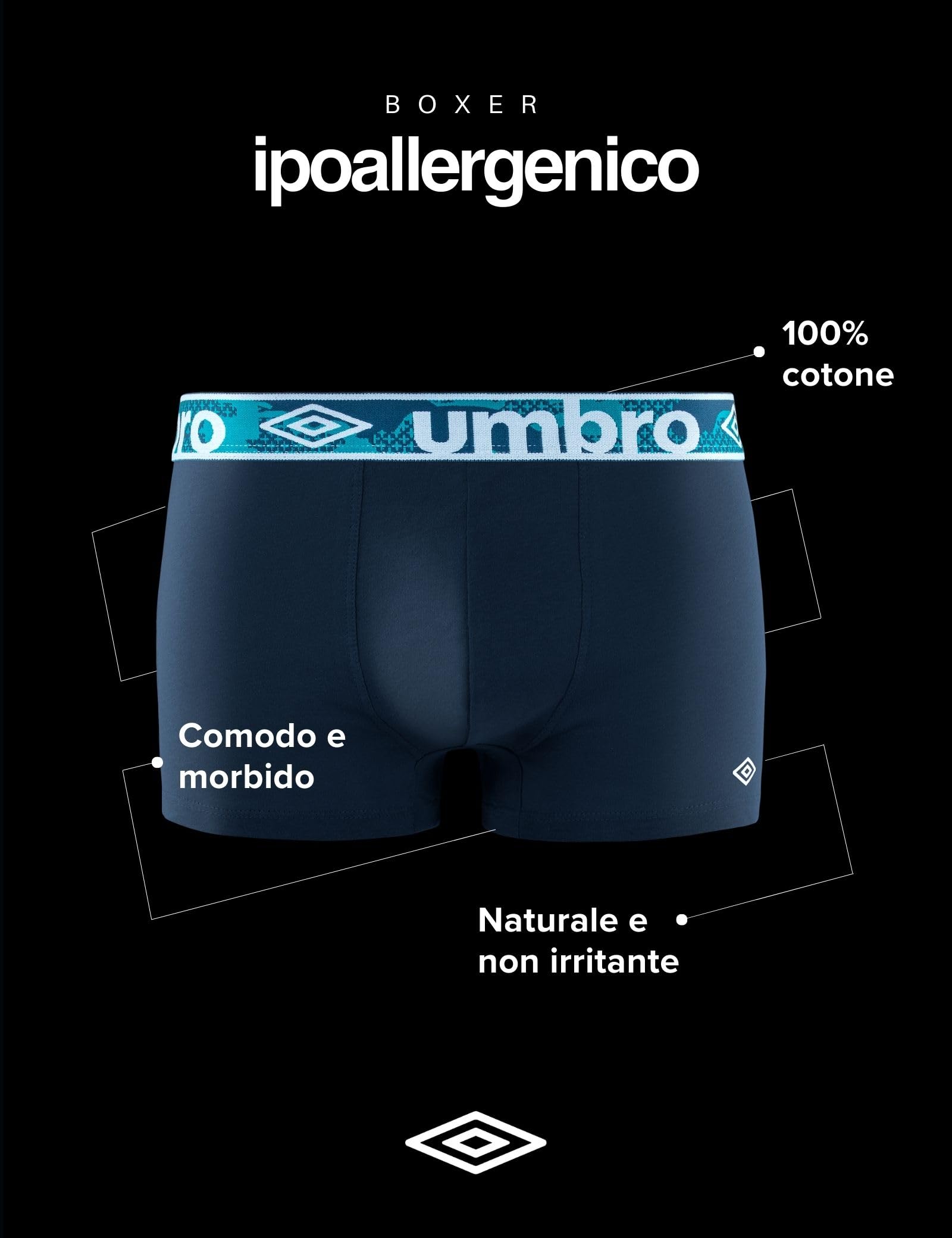 Umbro Boxer (Pacco da 5) Uomo