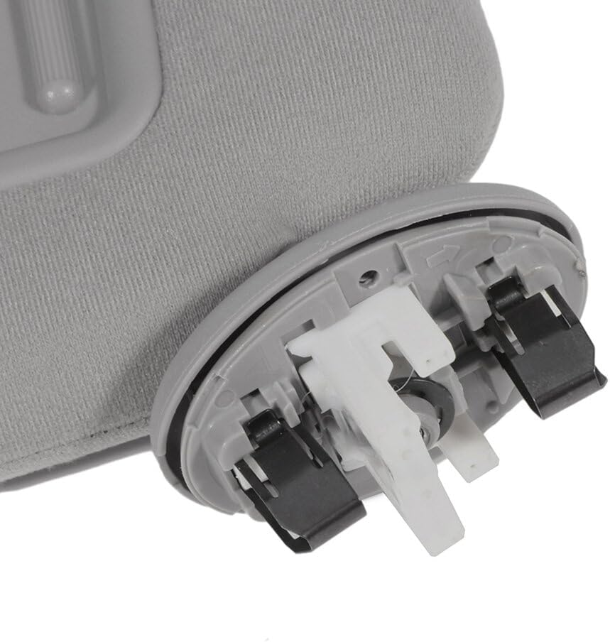 SCITOO Grey Left Driver Side Sun Visor Compatible for Toyota for Camry 2006-2011, Car Sun Visor with Sunroof Without Lights Replacement 74320-06800-B0, 04002-30706-B0