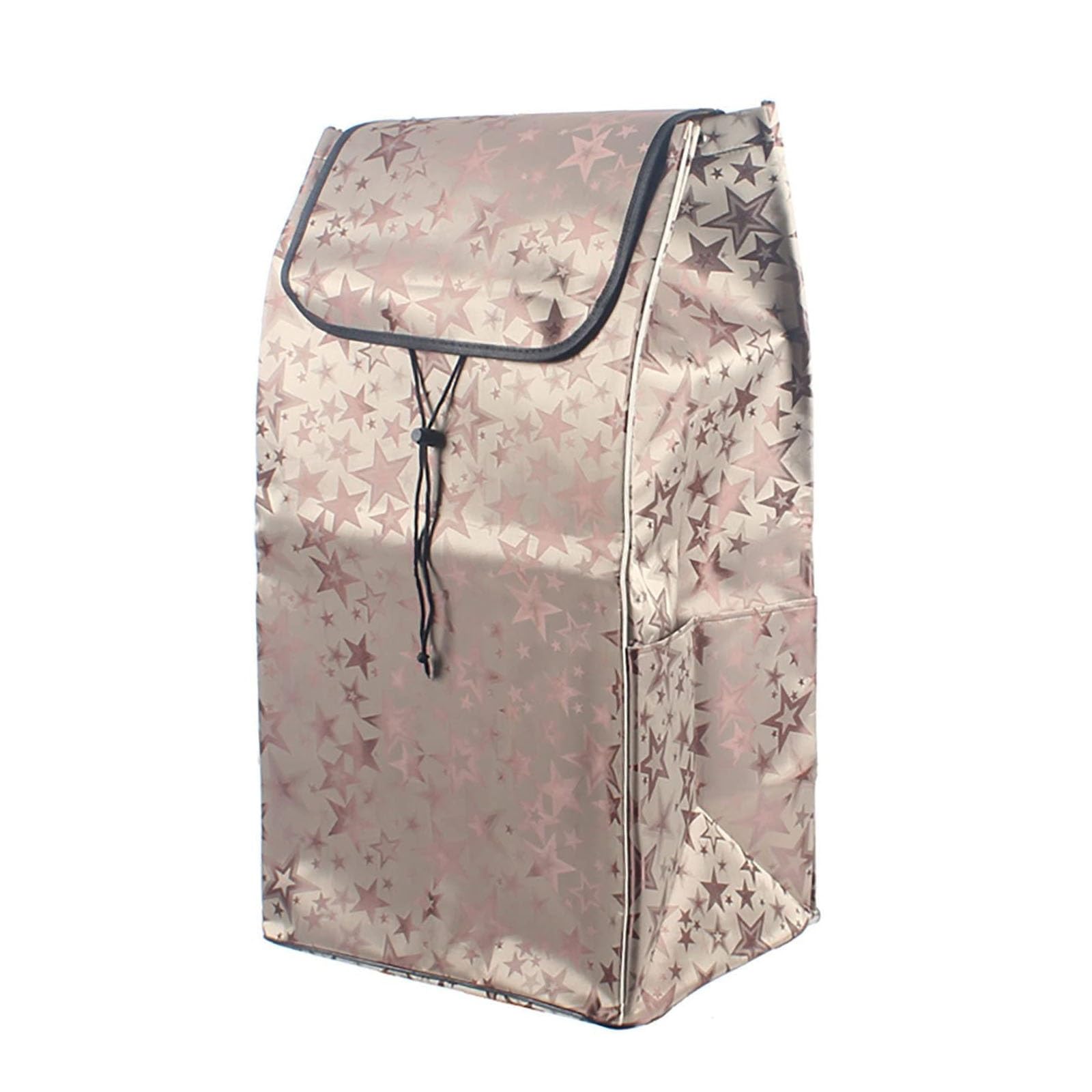 Shopping cart bags, Ox Fabric Grocery Tote Reusable Double-Sided Portable Shopping Large Capacity 38x30x70cm