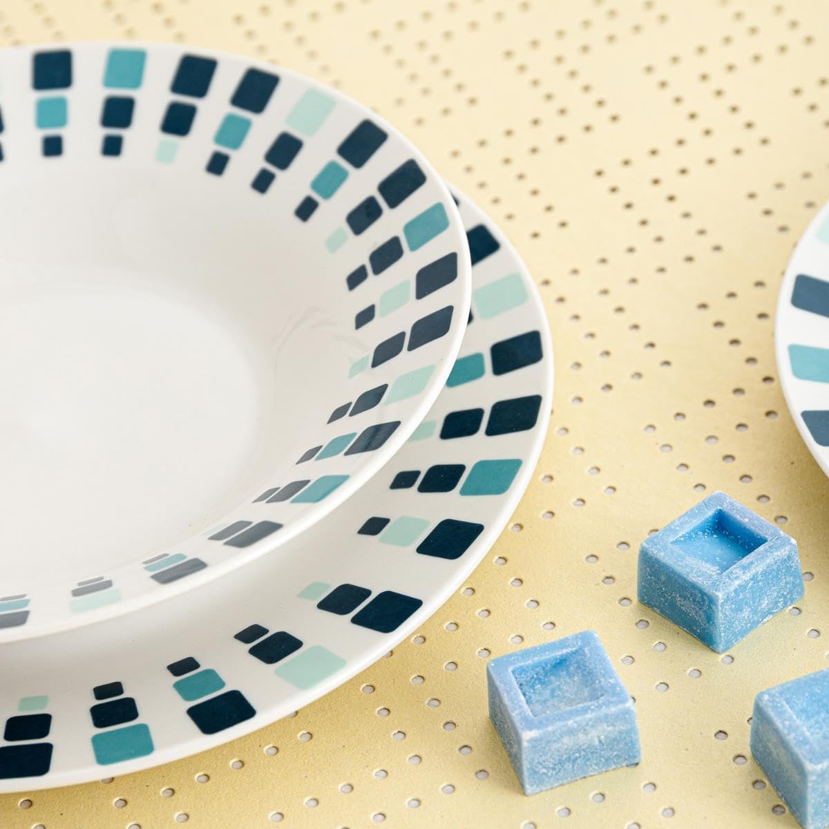 Quid Simetric Vajilla Porcelana 18 Pieces -6 People Blanco, Único