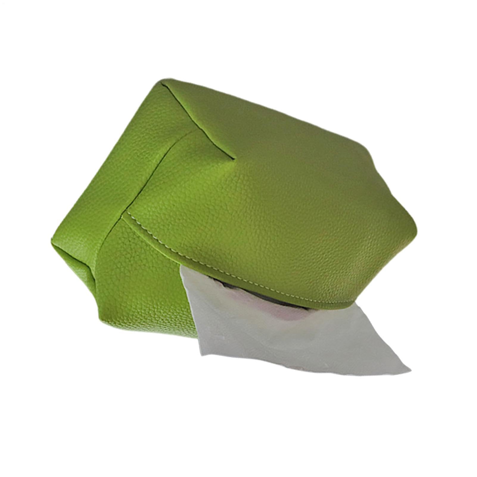 Portarotolo magnetico in pelle PU per auto, SUV, camion, camper, monovolume, berlina, pickup, consolle, accessorio elegante e funzionale