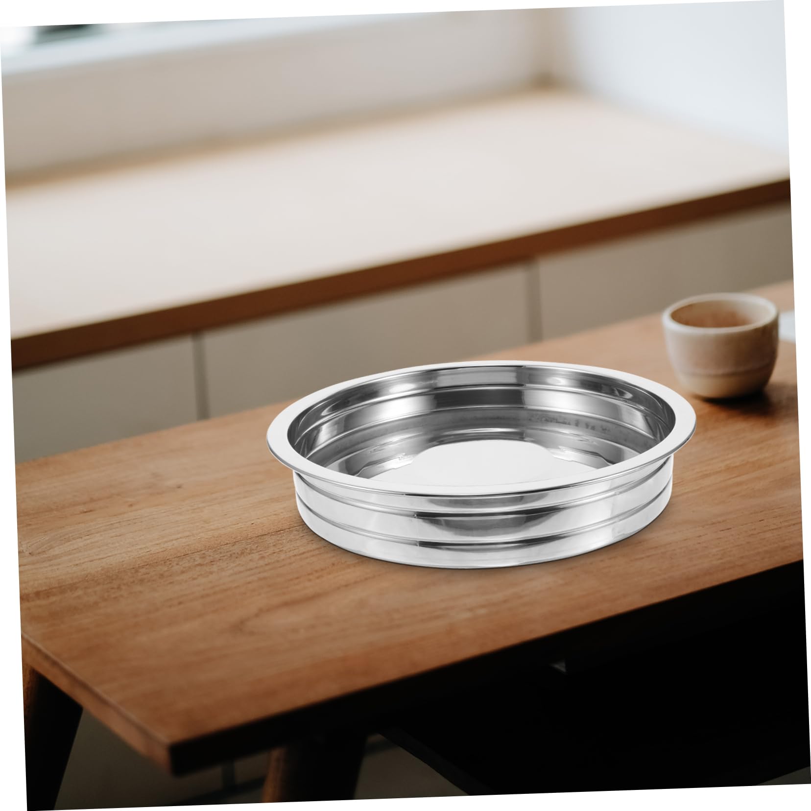 ULTECHNOVO Edelstahlplatte Zum Backen Kuchenform Aus Edelstahl Kuchenplatte Für Party Kommunionteller Aus Metall Praktische Kuchenform Für Dekoration