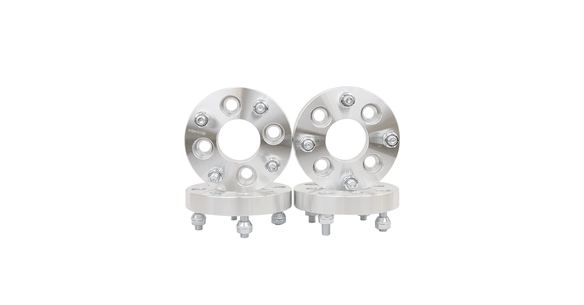 YHTAUTO 4x108 To 4x100 Mm Wheel Adapters 1 Inch Fits Ford, Mercury