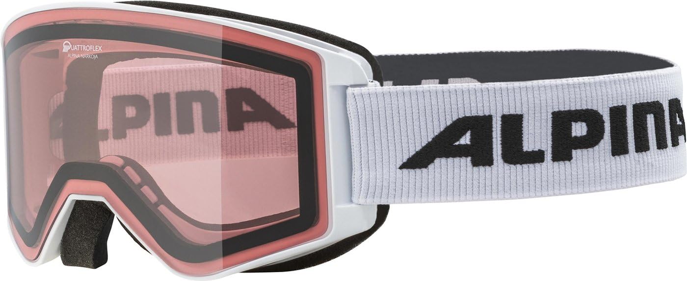 ALPINA Narkoja Q Masque de ski Mixte (lot de 1)