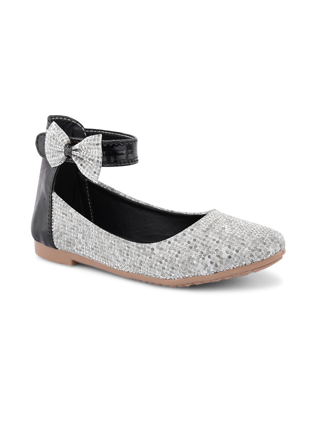 steprite Bow Shimmer Embellished Ankle Bellies-picture-21
