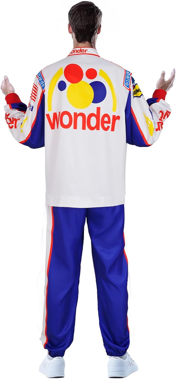 Ricky Bobby Costume Talladega Nights Wonder Bread Shake and Bake Costume - Image 2