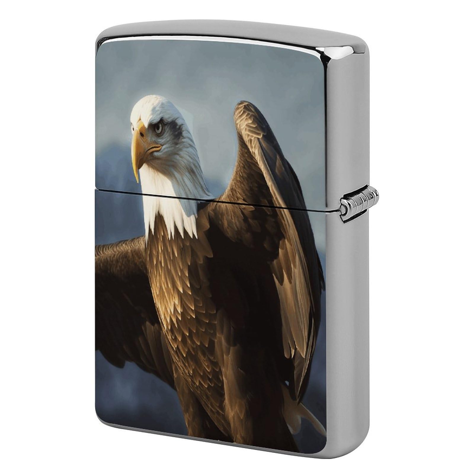 Fodpand Style Eagle Metal Lighter Case Cover Lighter Sleeve