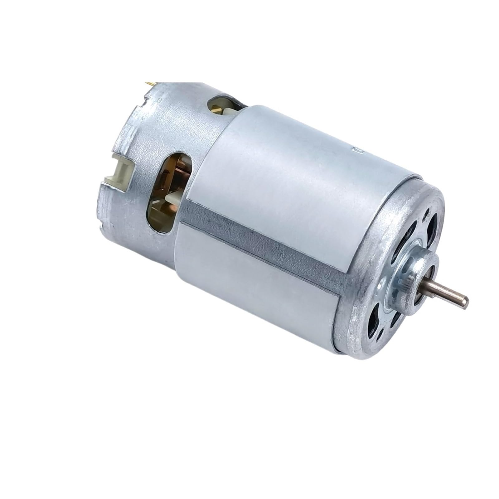 Moteur à courant continu 550 12-21 V avec sortie axe D