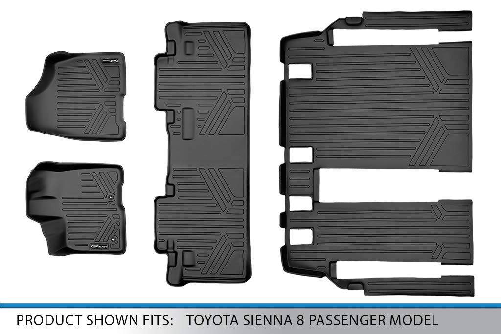 SMARTLINER Custom Fit Floor Liners For 2009-2012 Toyota Venza U2013 Smartliner USA