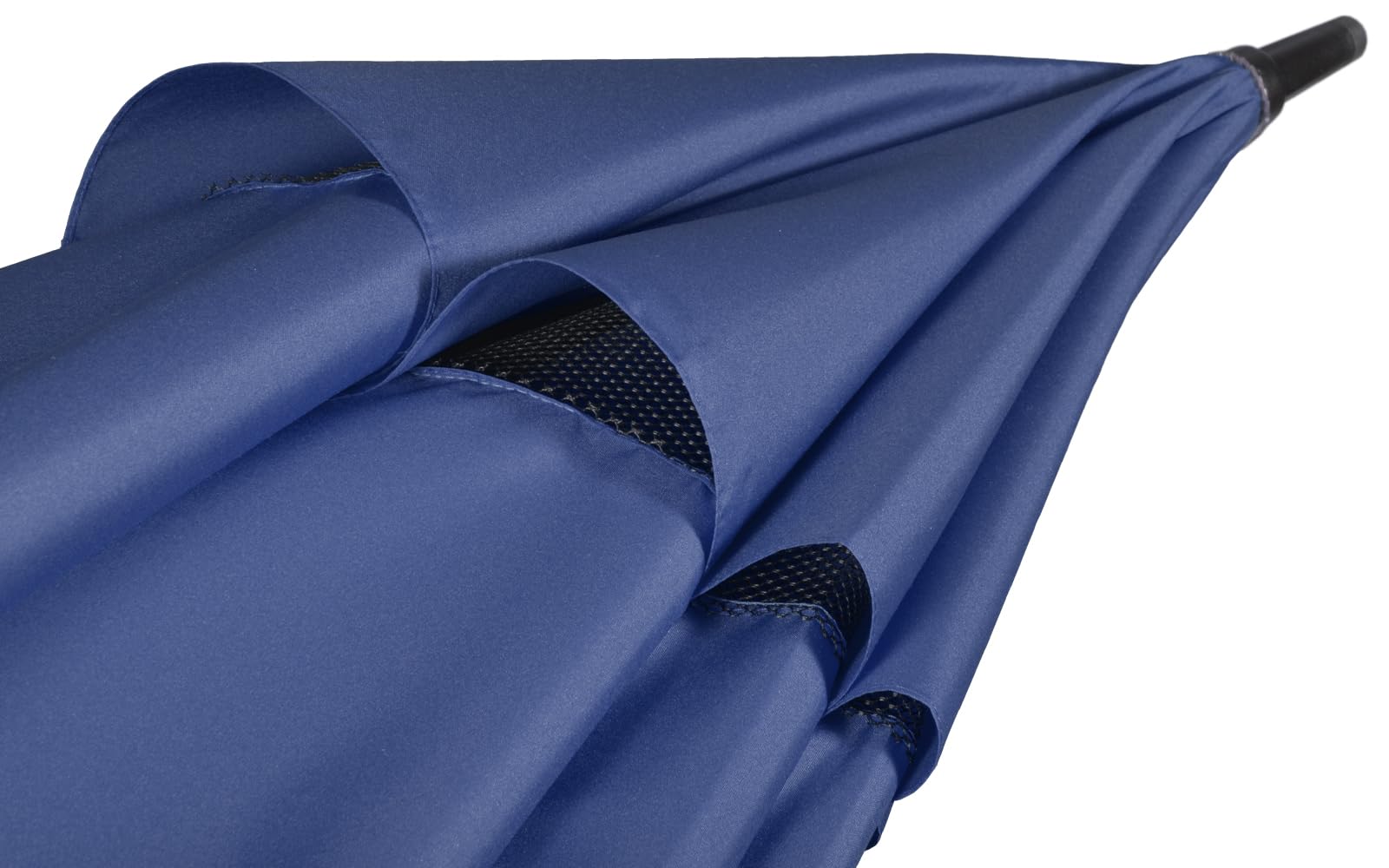 iX-brella Ombrello da golf in fibra XXL, 130 cm, automatico, doppio tetto con rivestimento di ventilazione