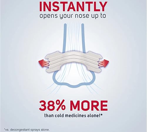 Miniatura 3 de Breathe Right 5 tiras extra 50% más fuertes 130 bronceadas